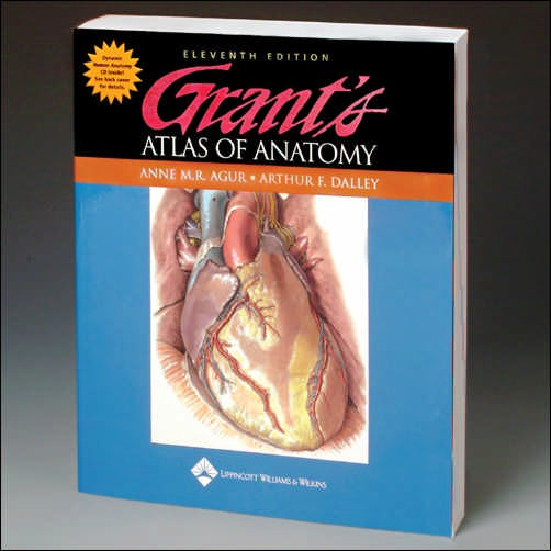 GRANT'S ATLAS OF ANATOMY 13TH EDITION - Click Image to Close
